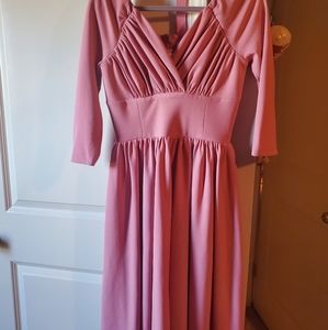 Vixen by Micheline Pitt Pink Starlet Swing Dress